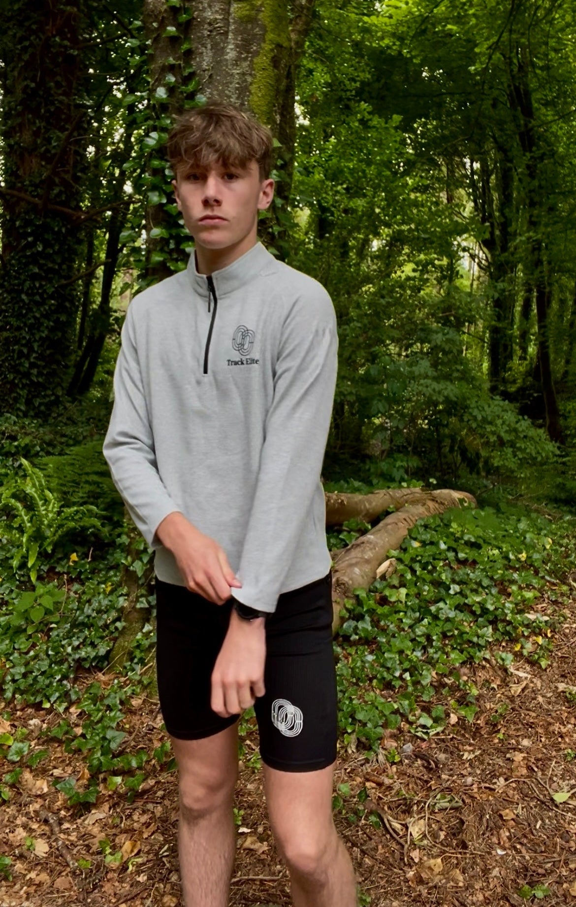 Track Elite Recovery Quarter Zip-Men's