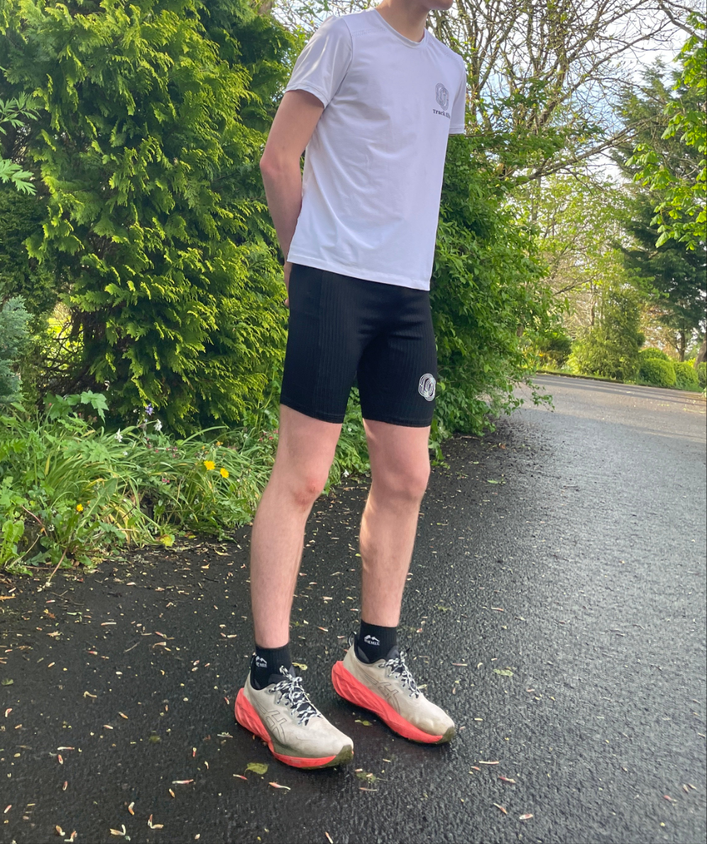 Track Elite men's running tight shorts