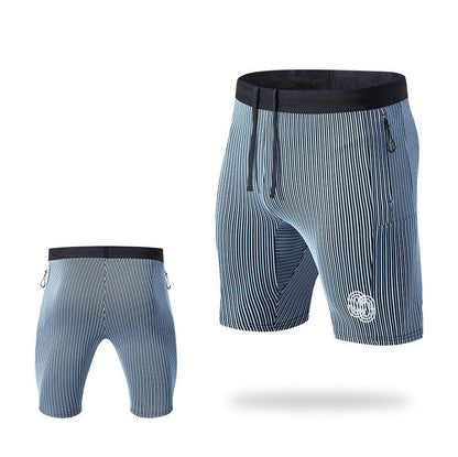 Track Elite men's running tight shorts
