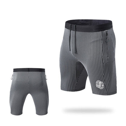 Track Elite men's running tight shorts